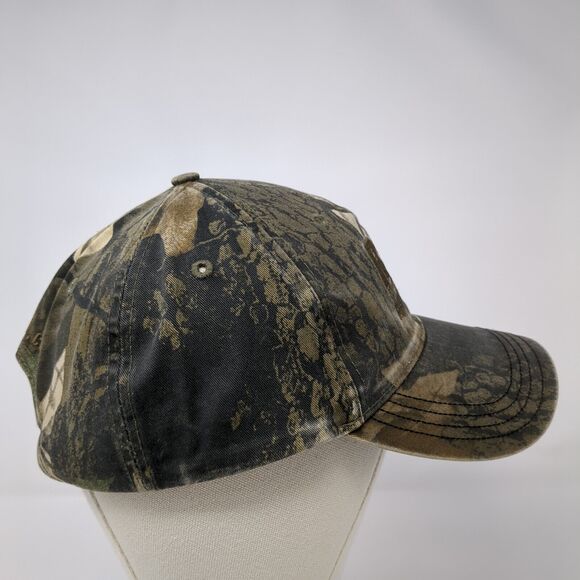 RSC Equipment Rental Slideback Hat Camouflage OSFA Embroidered 6 Panel Cotton - Picture 5 of 9
